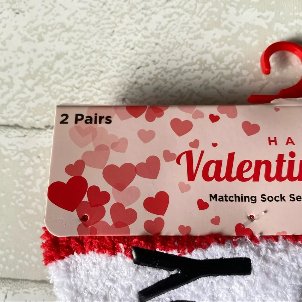 NWT Valentine's‎ Day Happy Wife, Happy Hubby Socks